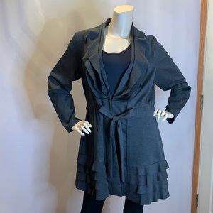 NWT - Cupio Jacket with tie waist - XL